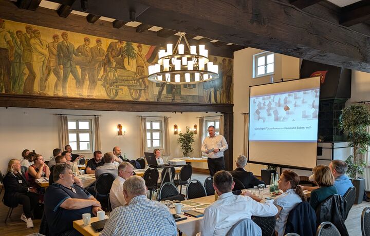 FORUM FLÄCHE in Bubenreuth. Foto: Stefan Gagstetter, Regierung von Mittelfranken.