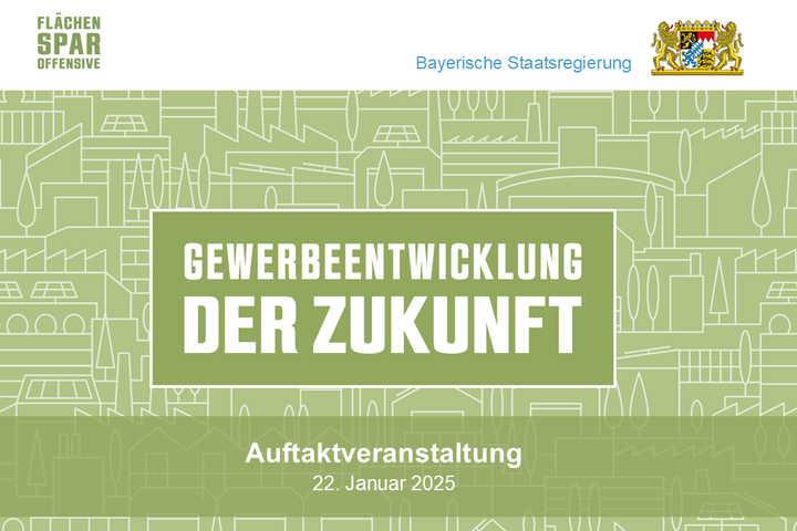 Präsentation Auftaktveranstaltung "Gewerbeentwicklung der Zukunft"